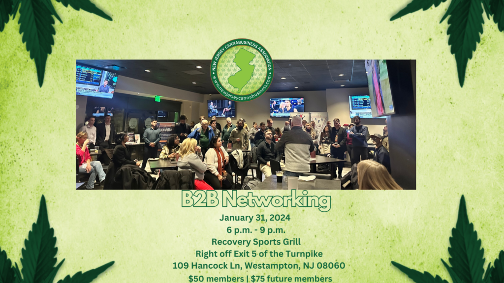 B2B Networking Event New Jersey CannaBusiness Association